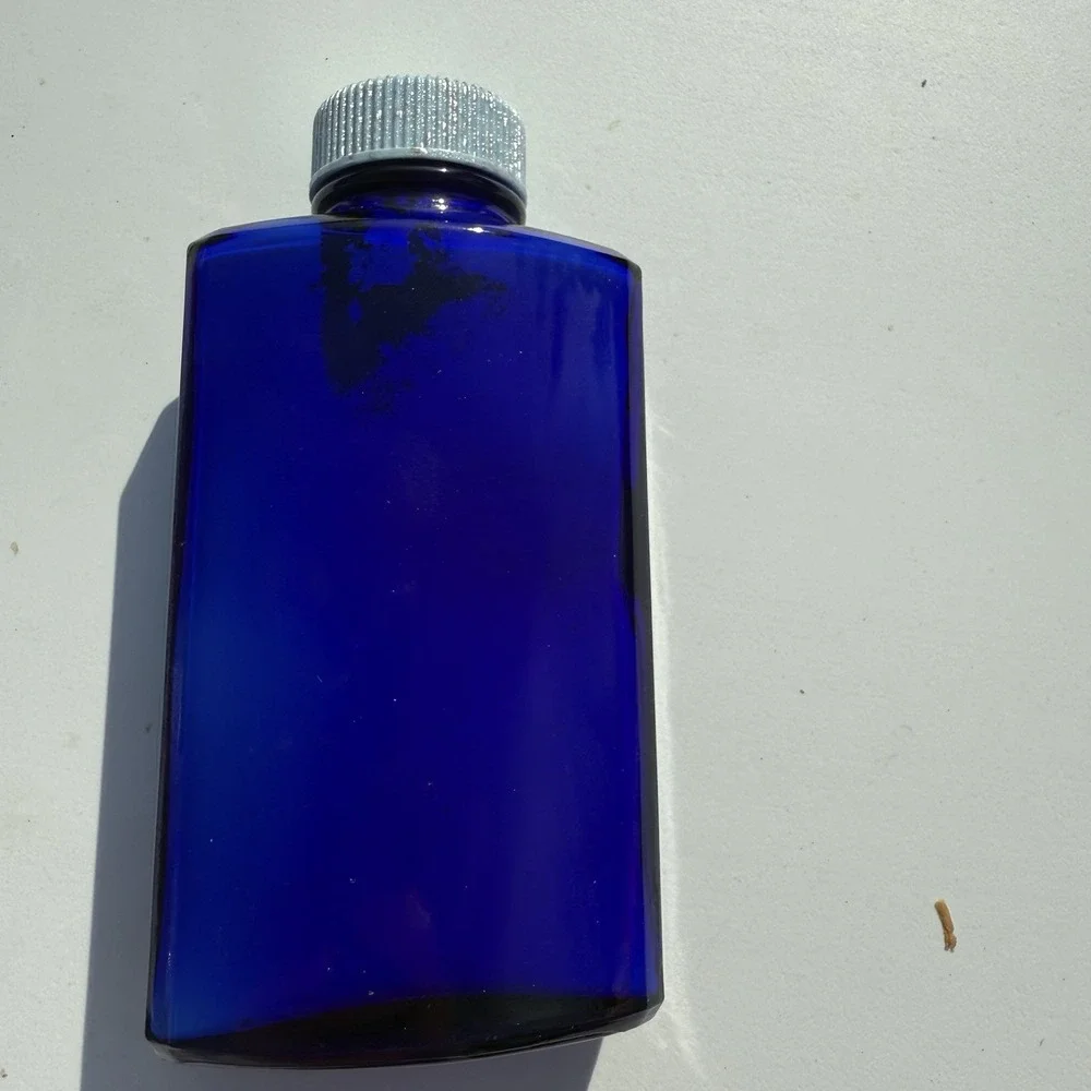 Vintage‎ 1950s EVENING IN PARIS Hand & Body Lotion Cobalt Blue